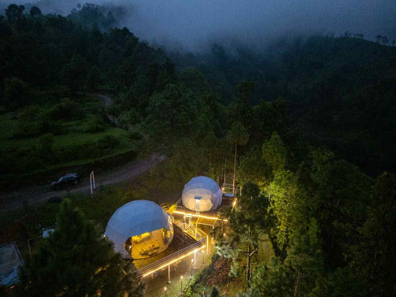 Sky Vista Glamps, Lansdowne, Uttarakhand